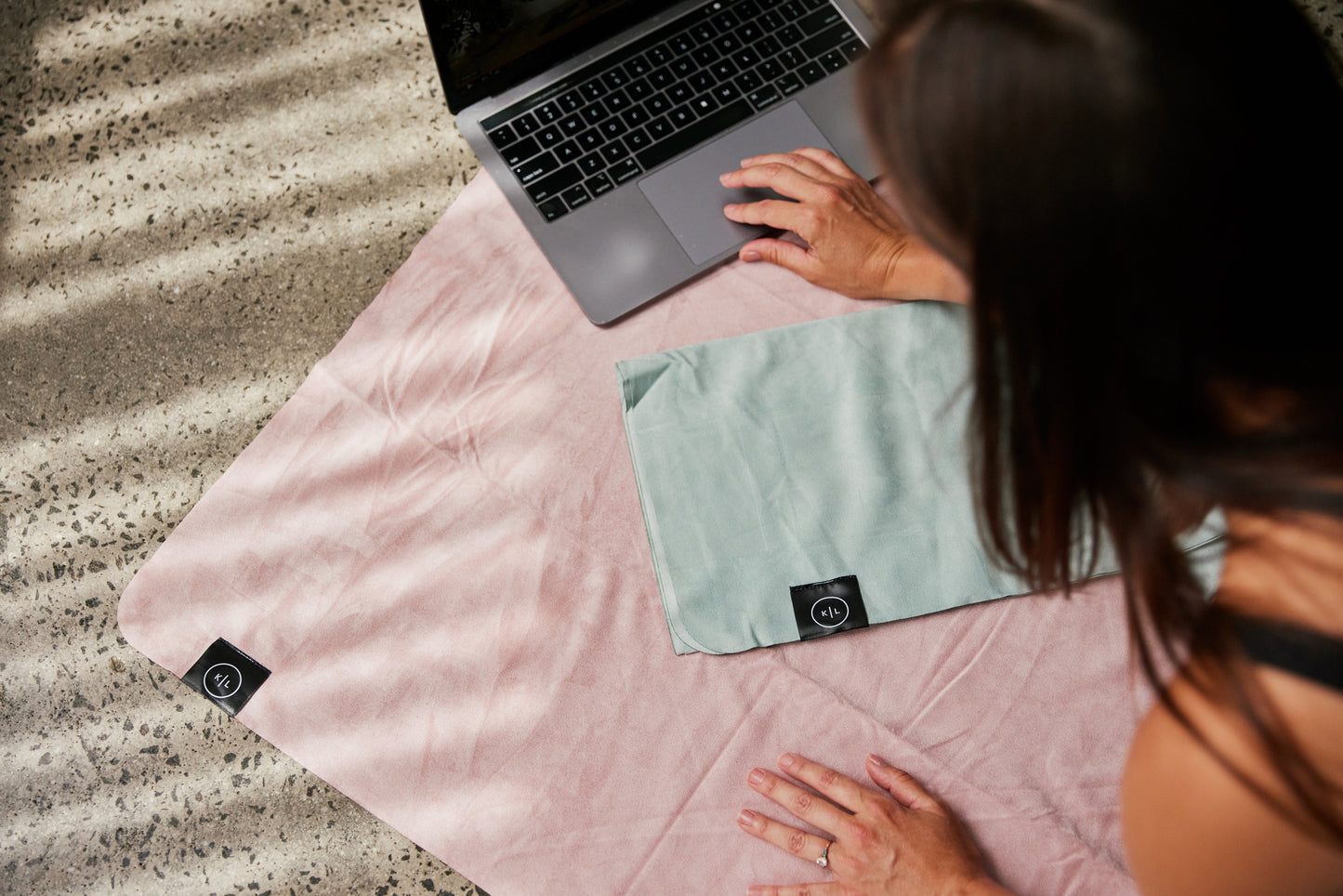 The Duo - 2 x Large Microfibre Sweat Towels