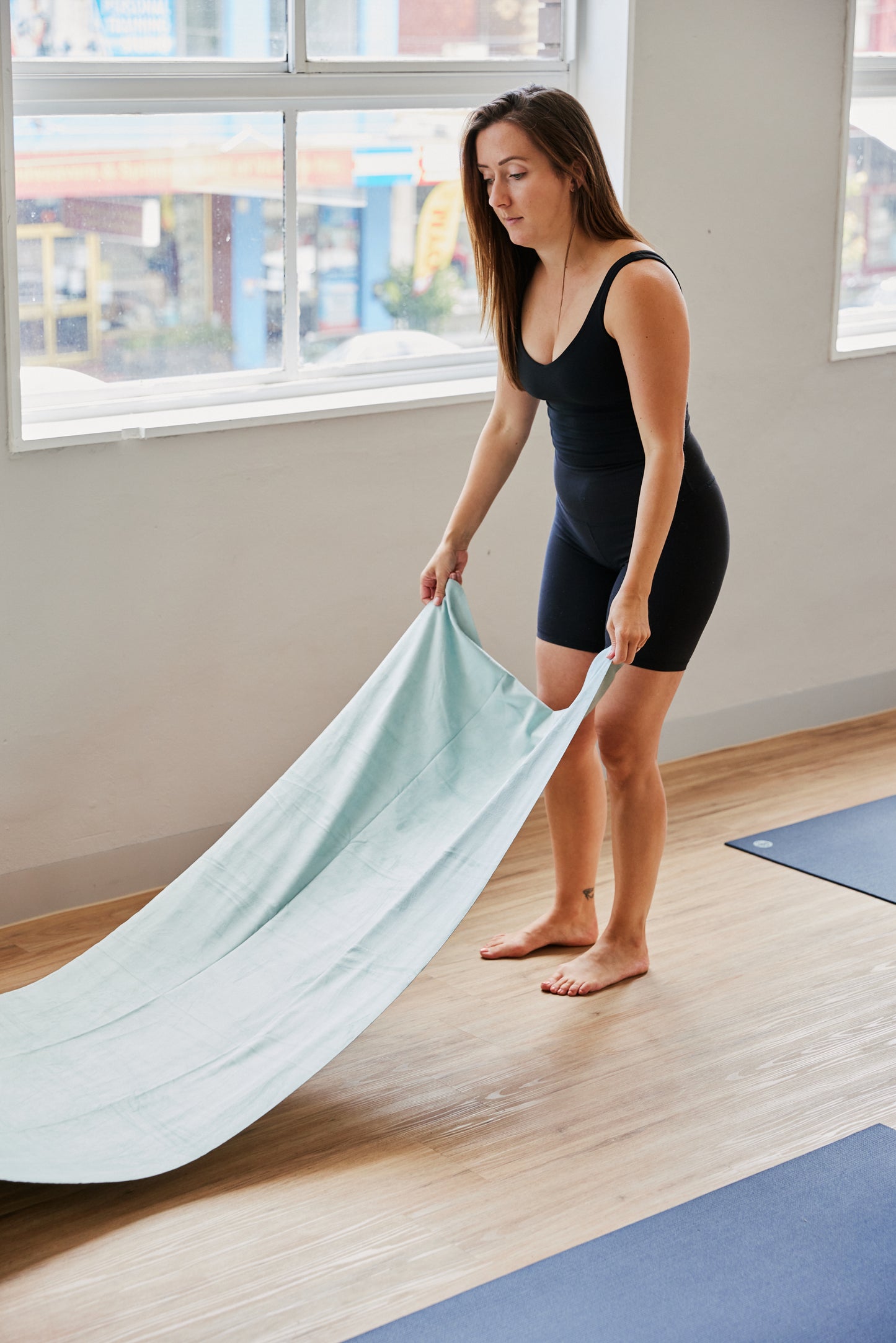 Large Microfibre Sweat Towel (Green)